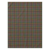Donkere aarde geruite gingham ontwerp tafelkleed (Voorkant)