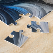 Donkere Abstract Hengst Legpuzzel (Zijkant)