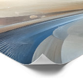 Donkere Abstract Hengst Poster (Hoek)