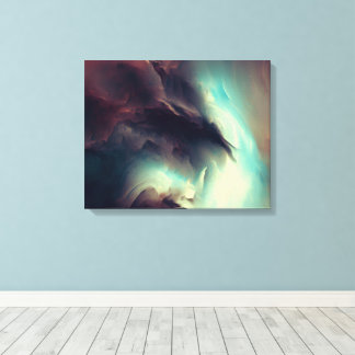 donkere abstracte kunstprint canvas afdruk