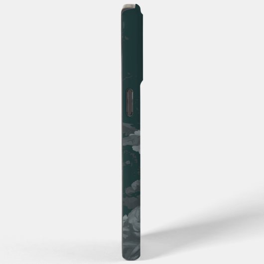 Donkere Academia Bloemen Stilleven Groen Case-Mate iPhone Case (Achterkant / Rechts)