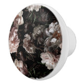 Donkere Academia Bloemenontwerp Keramische Knop (Rechts)