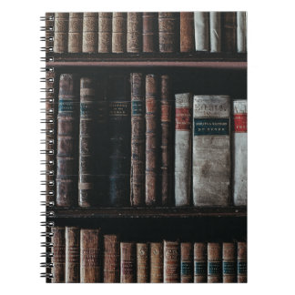 Donkere Academia Esthetische boekenplank Notitieboek