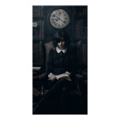 Donkere Academia Esthetische Gotische Woensdag Perfect Poster (Voorkant)