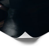 Donkere Academia Esthetische Gotische Woensdag Perfect Poster (Hoek)