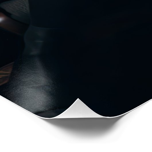 Donkere Academia Esthetische Gotische Woensdag Perfect Poster (Hoek)