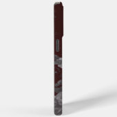 Donkere Academia Floral Stilleven Bourgondië Case-Mate iPhone Case (Achterkant / Rechts)