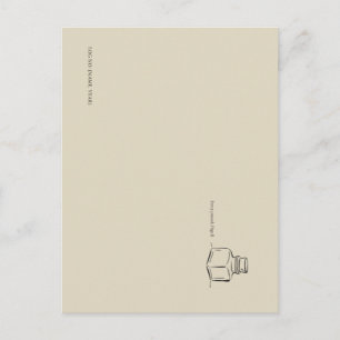 Donkere Academie - inktpot Kunst Cadeau boek voo Briefkaart