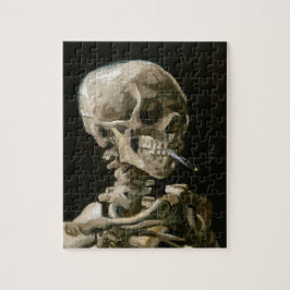Donkere Academie Van Gogh Skelet Esthetiek Legpuzzel