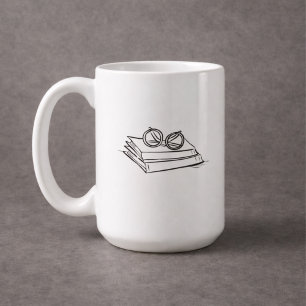 Donkere Academie – Vintage Boek Kunst Cadeau voo Koffiemok