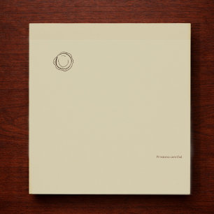 Donkere Academie Waszegel – Minimalistische Vintag Post-it® Notes
