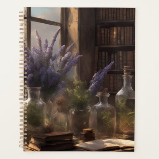 Donkere Academische Apotheek Planner (Voorkant)