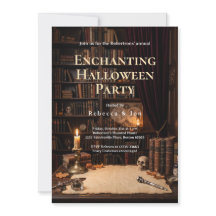 Donkere Academische Betoverende Halloween Feest