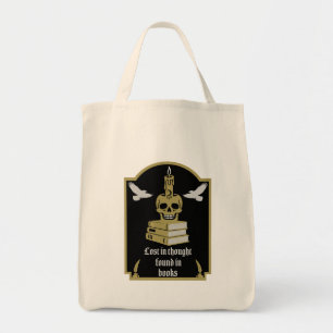 Donkere Academische Esthetiek Tote Bag