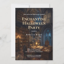 Donkere Academische Halloween Esthetische Feest Ui
