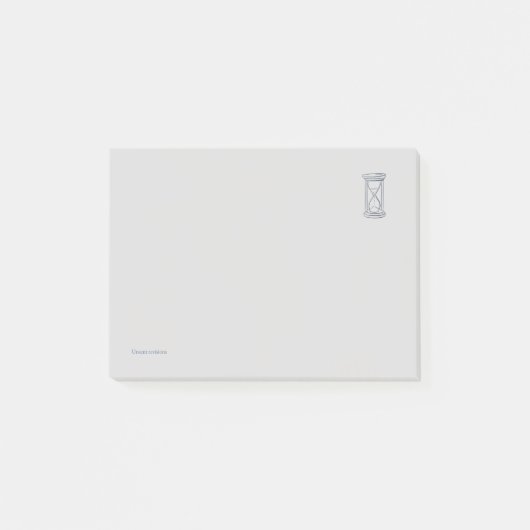 Donkere Academische Nachtuil Studie Post-it® Notes (Voorkant)