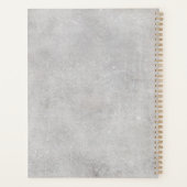 Donkere Academische Raaf Gotiek Planner (Achterkant)