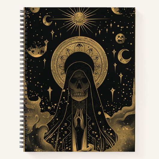 Donkere academische thema's notitieboek (Voorkant)