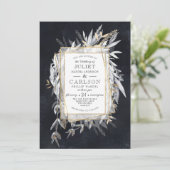 Donkere adem met bijtende vulling kaart (Staand voorkant)