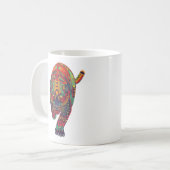Donkere Alebrije Kat Koffiemok (Voorkant links)