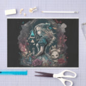 donkere Alice 2  ontkoppeling Tissuepapier (Craft)