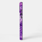Donkere Amethyst Marmer Smelt iPhone Hoesje (Linkerkant)