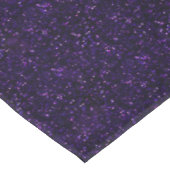 Donkere Amethyst Paarse Glitter Tafelkleed (Gekanteld)