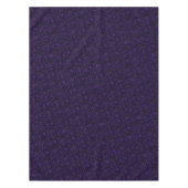 Donkere Amethyst Paarse Glitter Tafelkleed (Voorkant)