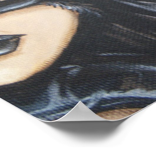 Donkere Angel Canvas afdrukken Poster (Hoek)