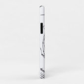 Donkere Anime Fantasy Kraai en Duivel Kunst Case-Mate iPhone Case (Achterkant/rechts)
