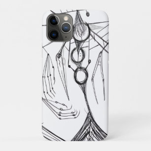 Donkere Anime Fantasy Kraai en Duivel Kunst Case-Mate iPhone Case
