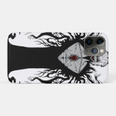 Donkere Anime Fantasy Kraai en Duivel Kunst Case-Mate iPhone Case (Achterkant (horizontaal))