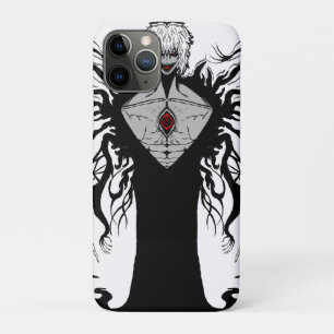 Donkere Anime Fantasy Kraai en Duivel Kunst Case-Mate iPhone Case