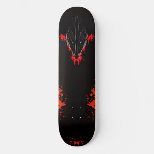 Donkere Anime Fantasy Kraai en Duivel Kunst Persoonlijk Skateboard