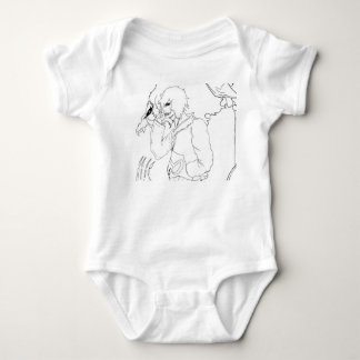Donkere Anime Fantasy Kraai en Duivel Kunst Romper