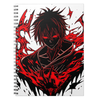 Donkere anime notitieboek