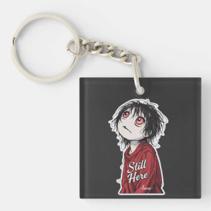 Donkere Anime "Toch Hier" Esthetische Gotische Ill Sleutelhanger