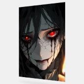 Donkere Anime Vampier Rode Ogen Acryl Bord (Hoek)
