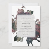 Donkere Antiek  Rozen Kaart (Voorkant)