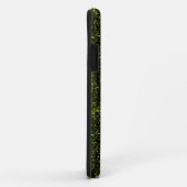 Donkere Apple Green Glitter Case-Mate iPhone Case (Achterkant/rechts)