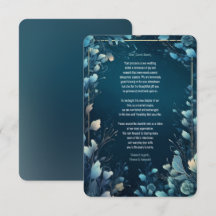 Donkere Aquamarijn en Blauwgroen Blauwe Bloemenbru