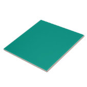 Donkere aquamarine tegeltje (Zijkant)