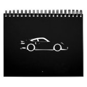 Donkere auto kalender (Hoes)