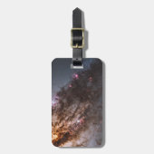 Donkere banen van stof doorkruisen Centaurus A Gal Bagagelabel (Voorkant verticaal)
