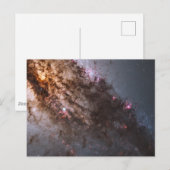 Donkere banen van stof doorkruisen Centaurus A Gal Briefkaart (Voorkant / Achterkant)