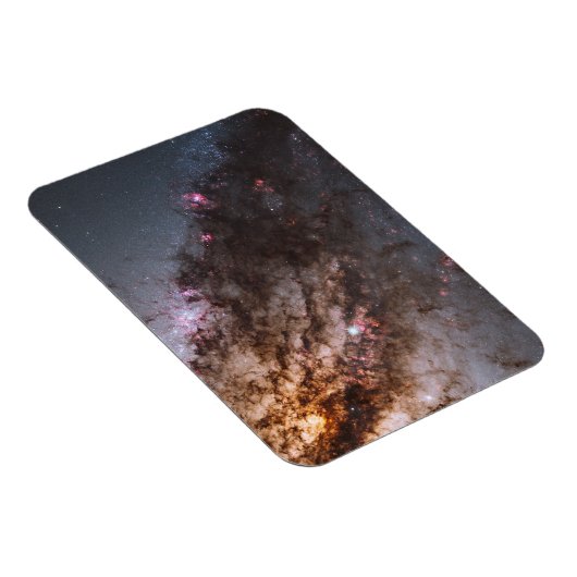 Donkere banen van stof doorkruisen Centaurus A Gal Magneet (Rechterzijde)