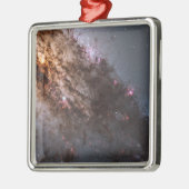 Donkere banen van stof doorkruisen Centaurus A Gal Metalen Ornament (Links)