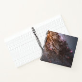 Donkere banen van stof doorkruisen Centaurus A Gal Notitieboek (Binnen)