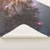 Donkere banen van stof doorkruisen Centaurus A Gal Sherpa Deken (3/4)