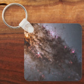 Donkere banen van stof doorkruisen Centaurus A Gal Sleutelhanger (Voorkant)